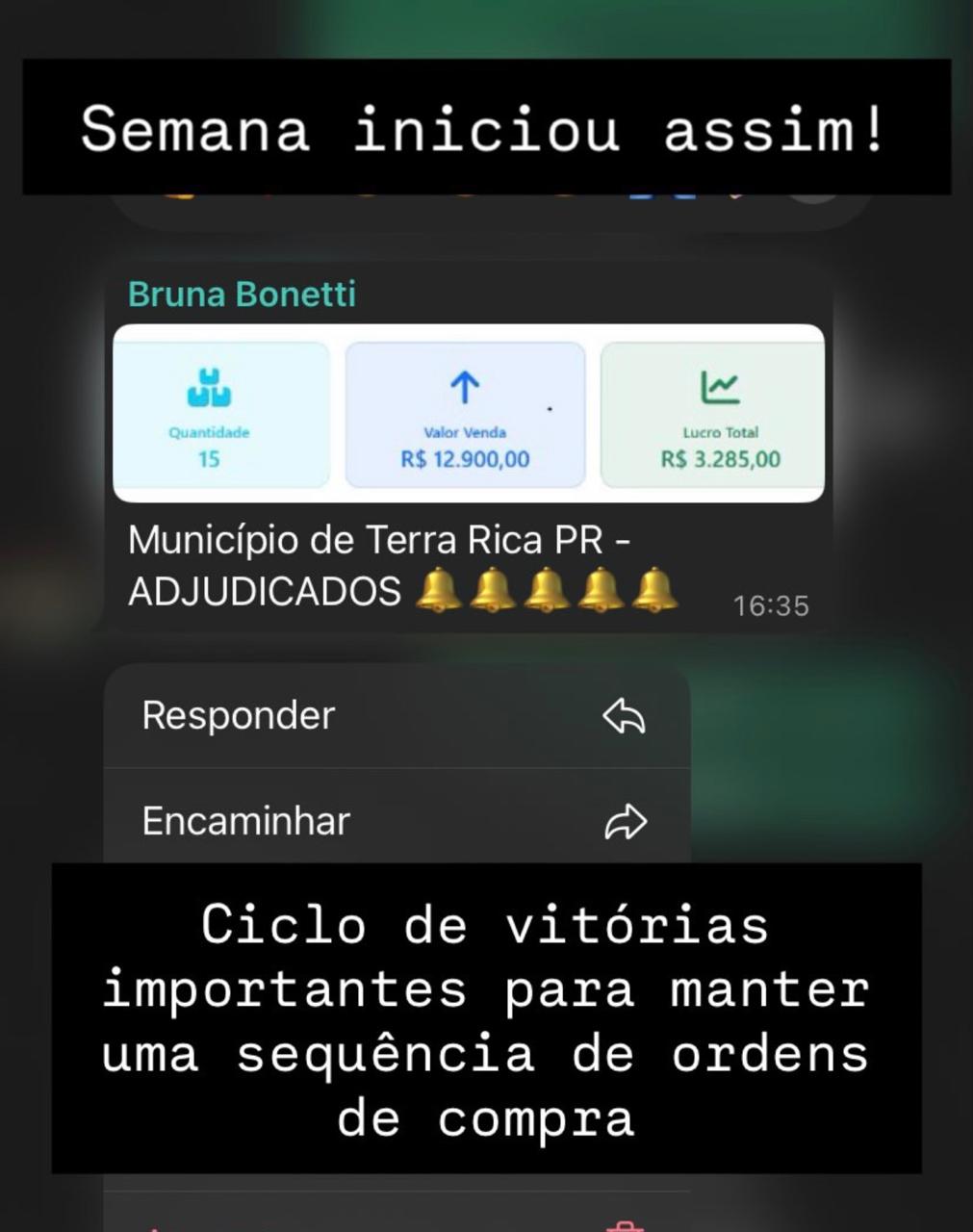 Ciclo de vitórias